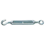 Tenditore zincato occhio - gancio M6